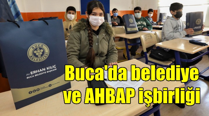 Buca da belediye ve AHBAP işbirliği