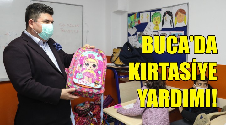 Buca da kırtasiye yardımı!