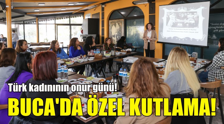 Buca da özel kutlama!