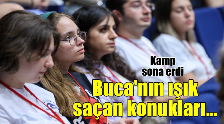 Buca da yaz kampı bitti