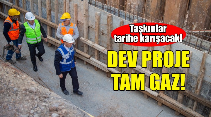 Buca daki dev proje tam gaz!