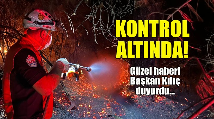 Buca daki yangın kontrol altına alındı!