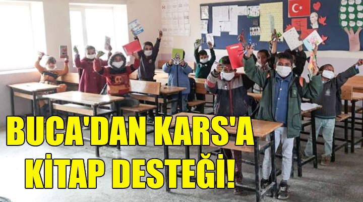 Buca dan Kars a kitap desteği!