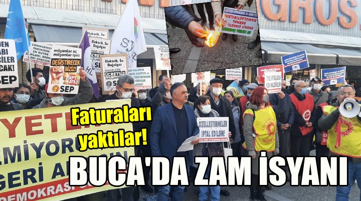 Buca dan zamlara isyan ettiler!