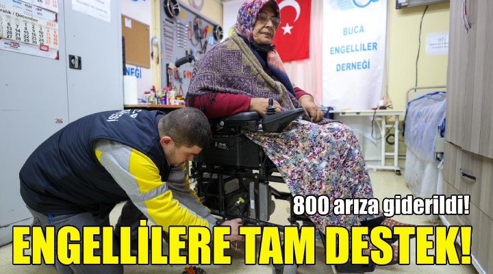 Buca de engellilere tam destek!