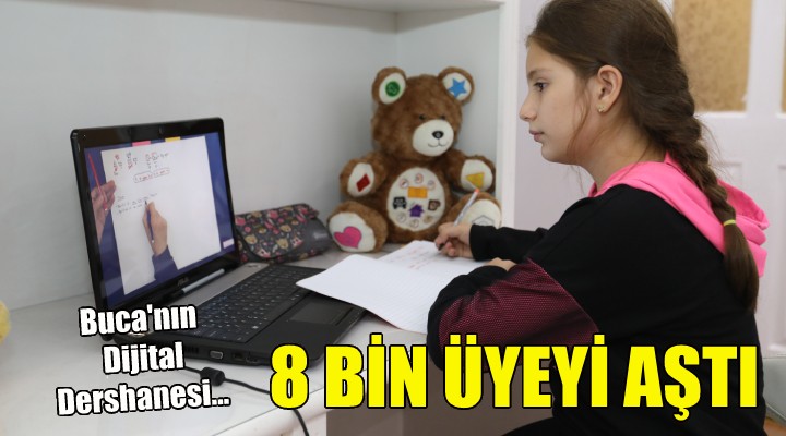 Buca nın Dijital Dershanesi 8 bin üyeyi aştı!