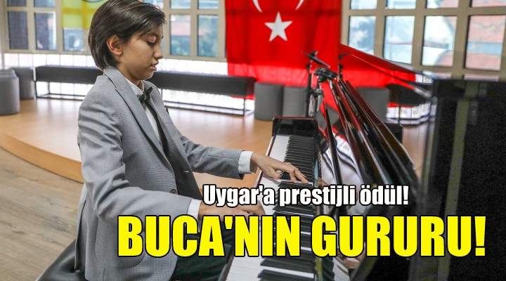 Buca nın gururu... Uygar a prestijli ödül!