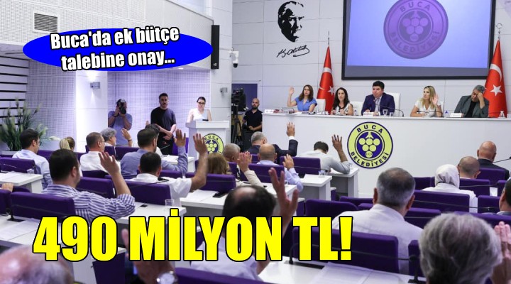 Buca ya 490 milyonluk ek bütçe!