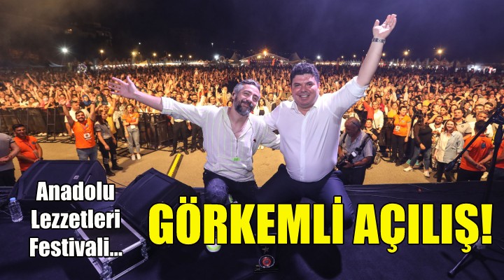 Buca’da Anadolu Lezzetleri Festivali’ne görkemli açılış!