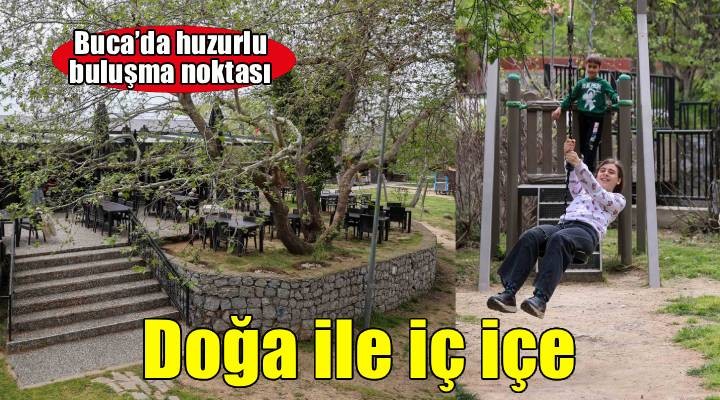 Buca’da doğayla iç içe sosyal hizmet: Dere Kafe