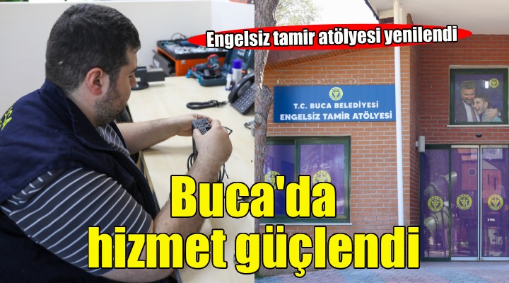 Buca’da engelsiz ulaşım hizmeti yenilendi