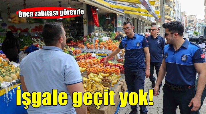 Buca’da kaldırım işgallerine geçit yok
