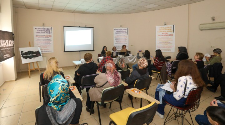 Buca’da şiddete karşı farkındalık!