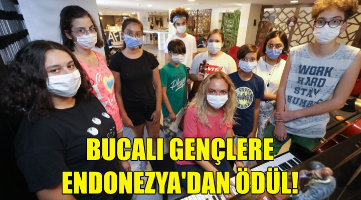 Bucalı gençlere Endonezya dan ödül!