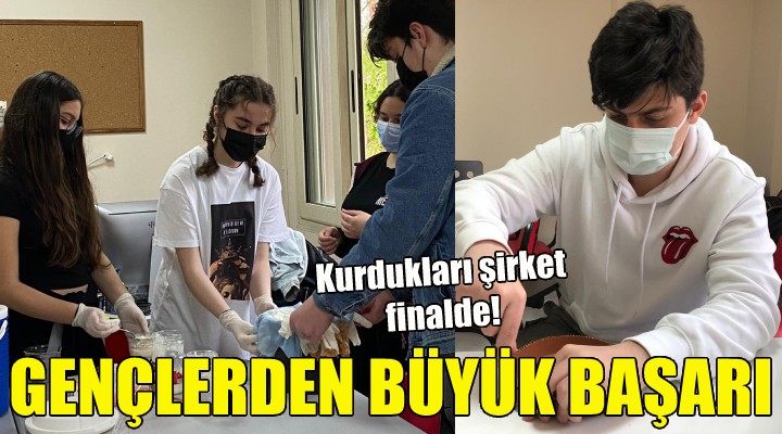 Bucalı gençlerin kurduğu şirket finalde!