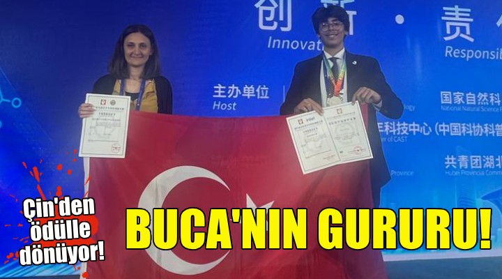 Bucalı öğrenci, Asya’nın kalbinden ödülle dönüyor!