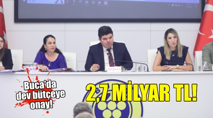 Buca’nın 2024 yılı bütçesi 2 milyar 700 milyon lira!