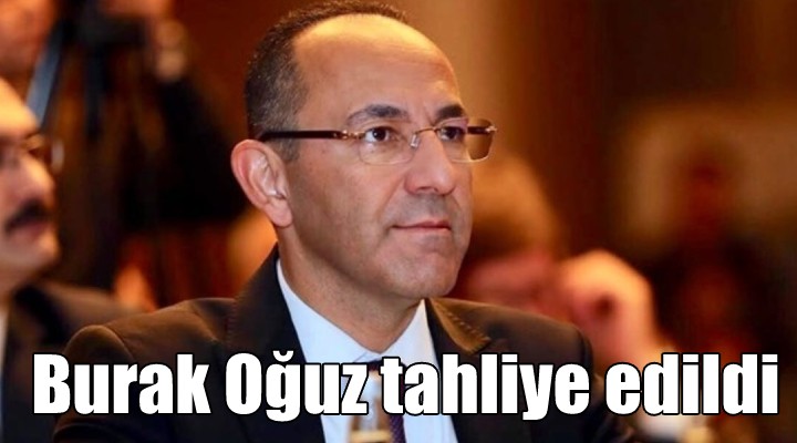 Burak Oğuz tahliye edildi