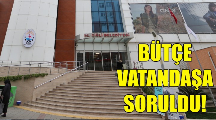 Bütçe vatandaşa soruldu!