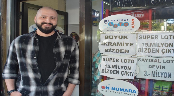 Büyük ikramiye İzmir deki o bayiye