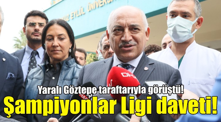 Büyükekşi den yaralı taraftara Şampiyonlar Ligi finali daveti!