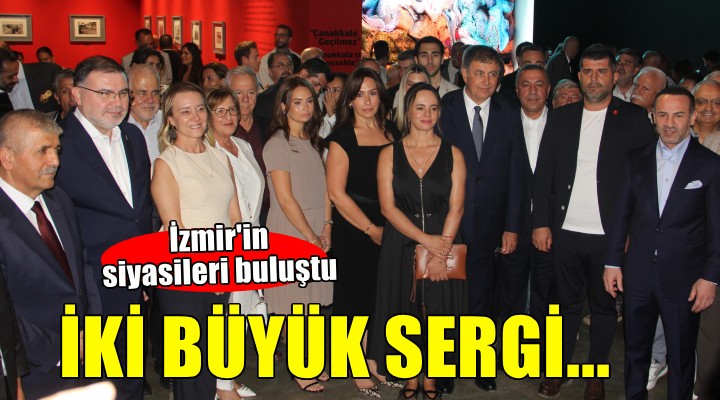 Büyükşehir-Folkart işbirliğiyle İzmir de iki büyük sergi açıldı