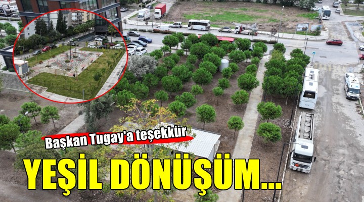 Büyükşehir atıl alanları yeni yeşil alanlara dönüştürüyor