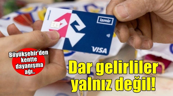 Büyükşehir dar gelirlileri yalnız bırakmadı