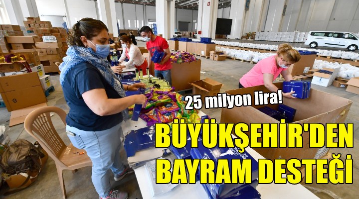 Büyükşehir den 25 milyon TL bayram desteği!