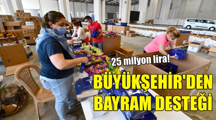 Büyükşehir den 25 milyon TL bayram desteği!