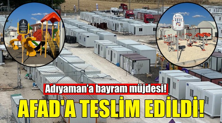 Büyükşehir den Adıyaman’a bayram müjdesi!