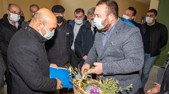 Büyükşehir den Bergama Bozköy e zeytinyağı fabrikası