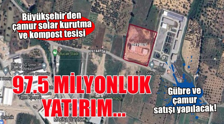 Büyükşehir den Kemalpaşa ya 97 milyon 545 bin TL lik yatırım...