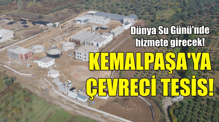 Büyükşehir den Kemalpaşa ya çevreci tesis!