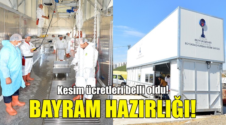 Büyükşehir den Kurban Bayramı hazırlığı!