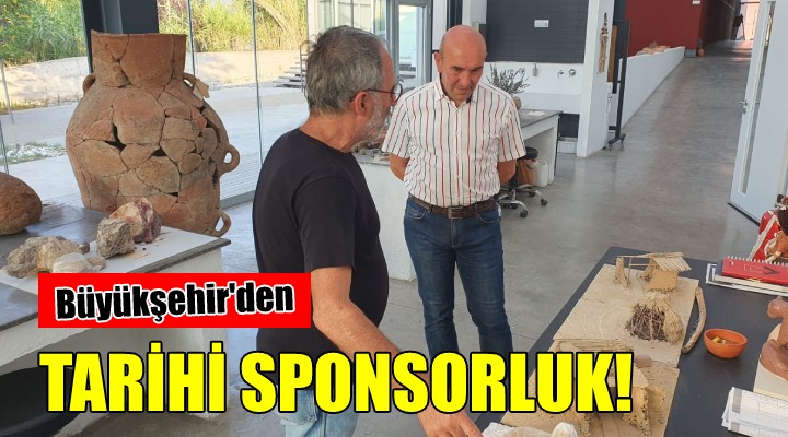 Büyükşehir den  Tarihi  sponsorluk!