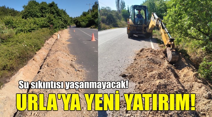 Büyükşehir den Urla ya yeni yatırım!