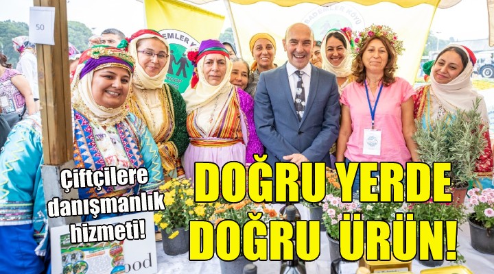 Büyükşehir den çiftçilere danışmanlık hizmeti!