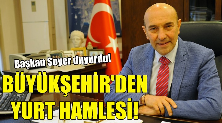 Büyükşehir den flaş yurt hamlesi!