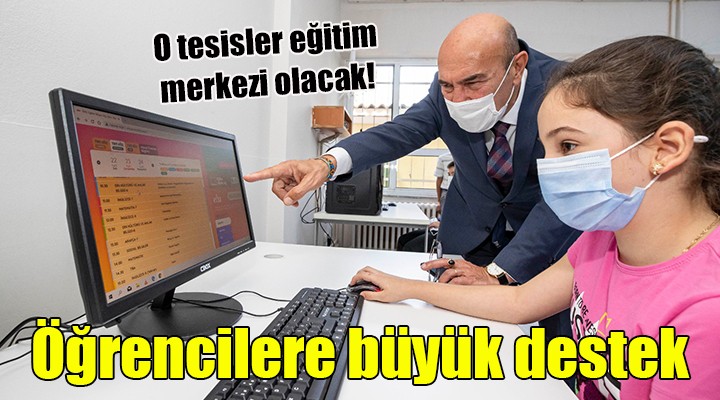 Büyükşehir den öğrencilere büyük destek