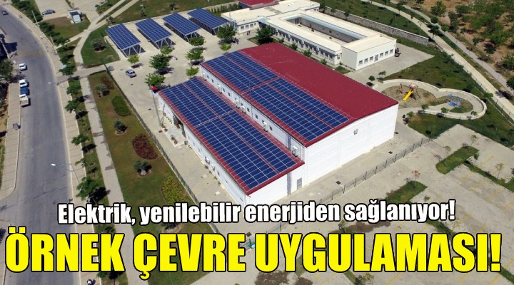 Büyükşehir den örnek çevre uygulaması!