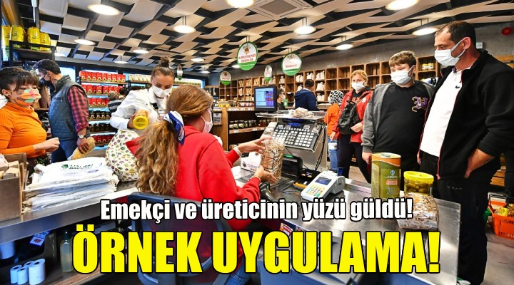 Büyükşehir den örnek uygulama!