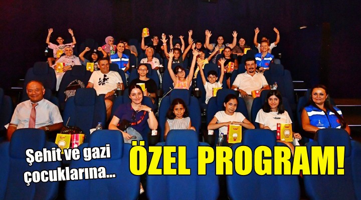 Büyükşehir den şehit ve gazi çocukları için özel program!