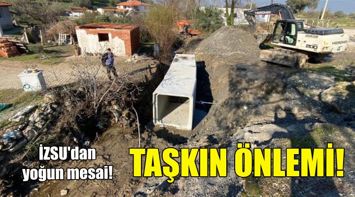 Büyükşehir den taşkın önlemi!