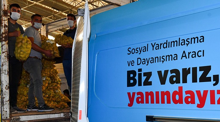 Büyükşehir den üreticiye destek... 100 ton patates alındı