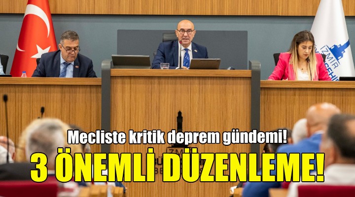 Büyükşehir meclisinde kritik gündem!