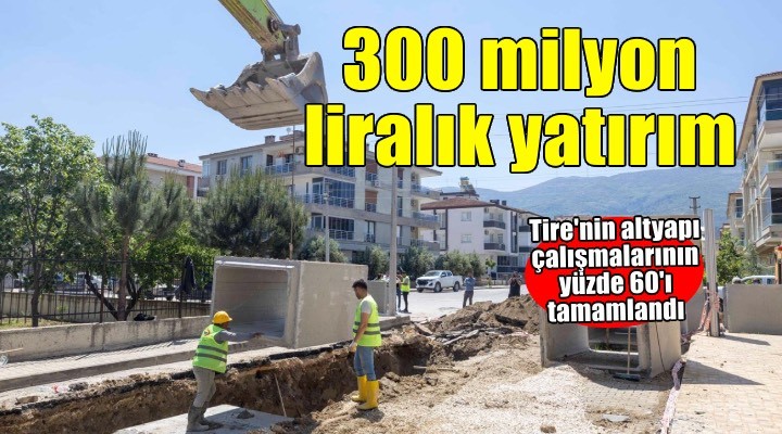 Büyükşehir’den 300 milyon liralık dev altyapı yatırımı