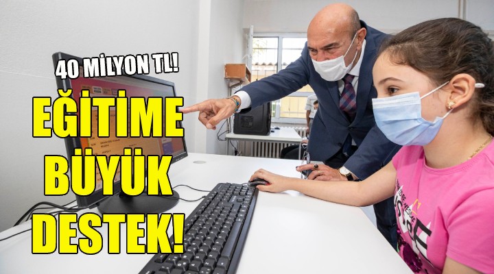 Büyükşehir’den eğitime büyük destek!