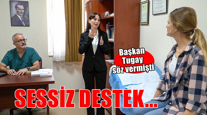 Büyükşehir’den sessiz destek