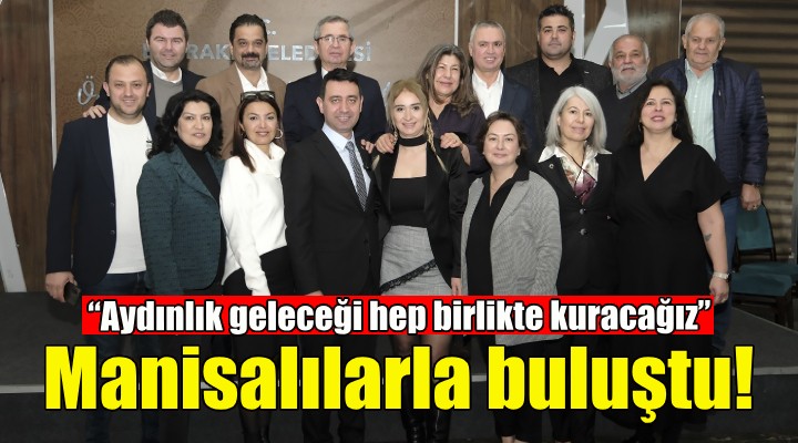 CHP Bayraklı Adayı İrfan Önal Manisalılarla buluştu!